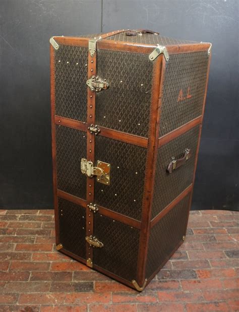 goyard trunks for sale in france|red rose goyard trunks.